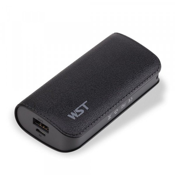 Wholesale 5200 mAh Ultra Compact Portable Charger External Battery Power Bank (Black)